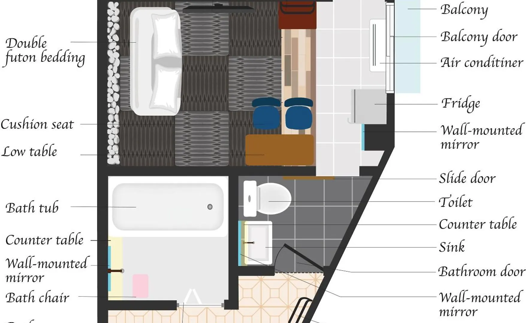 My Home Inn Sennan, Onosato Ozaki ホテル